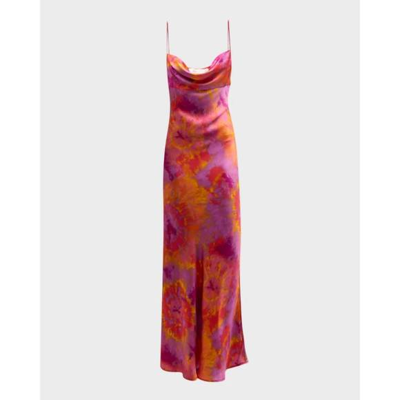 NEW RONNY KOBO capri dress in tie dye pink - Picture 5 of 5